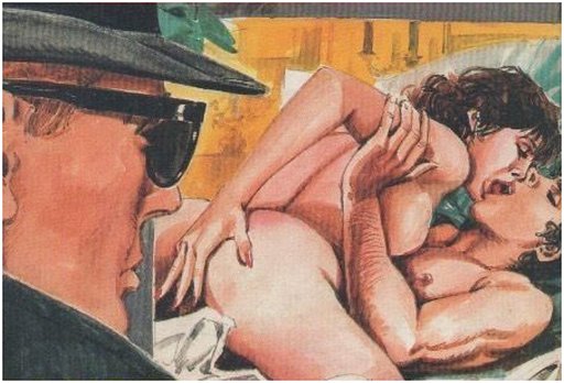 adulterers caught in the act by a weary PI
