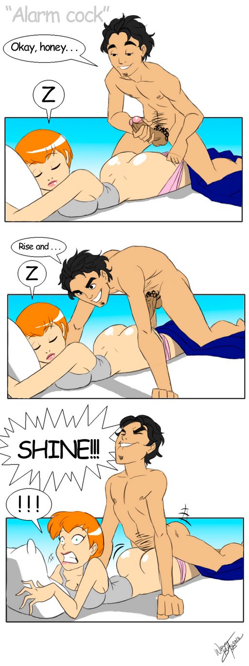 surprise buttsex in the morning