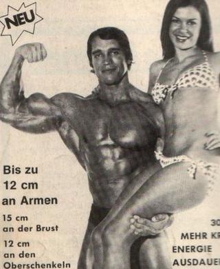 arnold with muscles