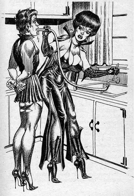 bad femdom water torture