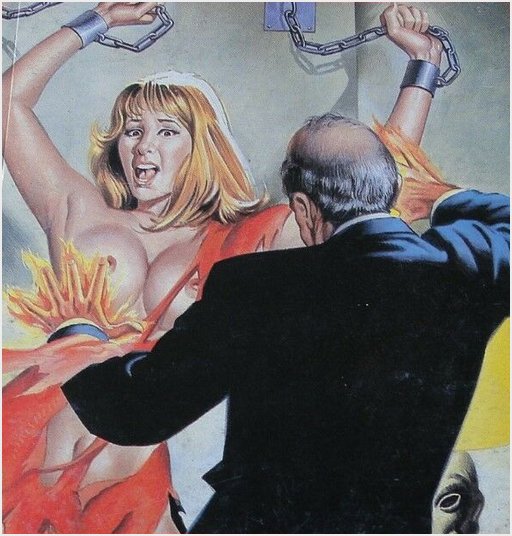 weird italian fumetti pulp