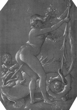 witch and dragon