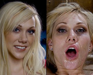 samantha sin and her sticky after sex face