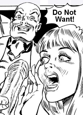 woman does not want it