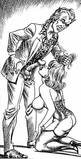 submissive blowjob cartoon by bill ward 