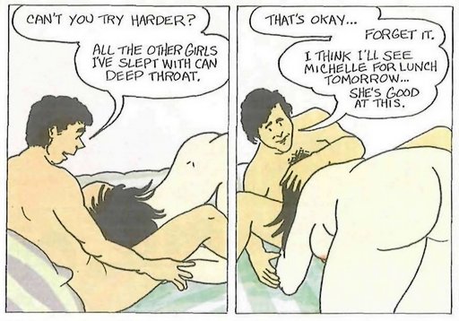 he deserves a dick biting