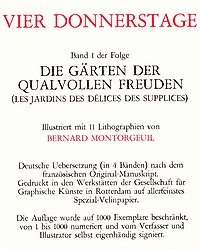 vier donnerstage frontispiece