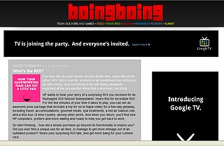 nothing but ads today at boing boing