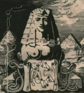 sphinx, with breasts
