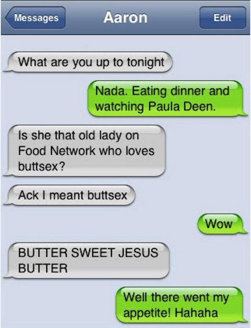 buttsex or butter with paula deen
