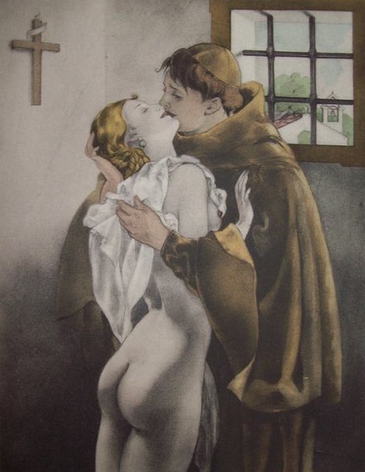 monk and nun