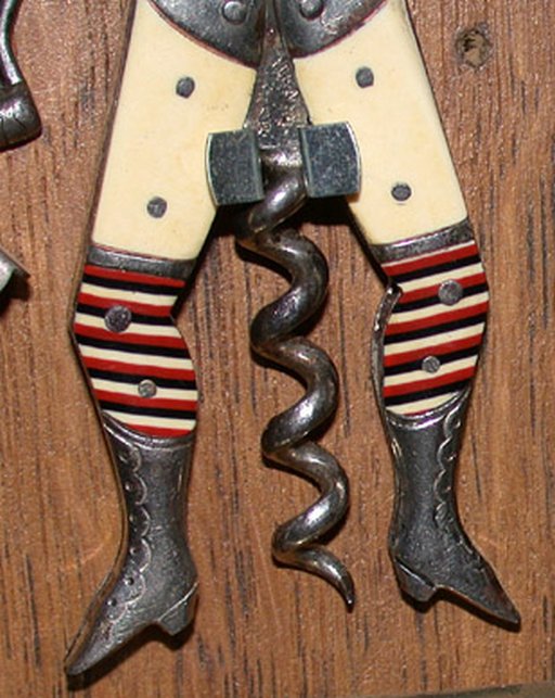 his dick is a corkscrew