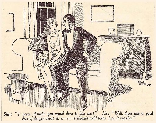 kissing cartoon seduction