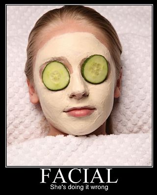 wrong kind of facial