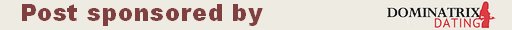 dominatrix dating banner
