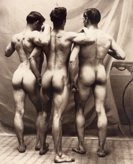 vintage naked men posing 