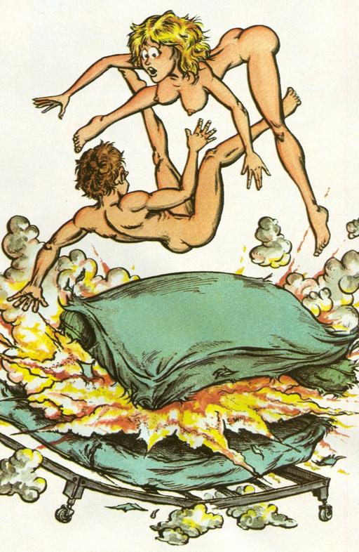 sex so hot the bed explodes