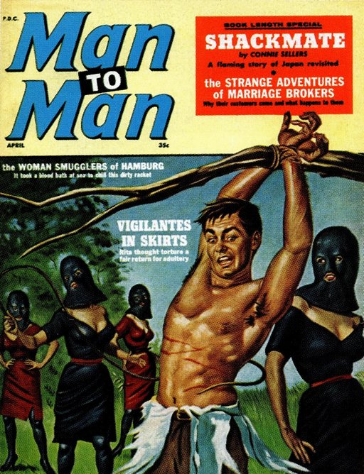 Man to Man cover, April 1961