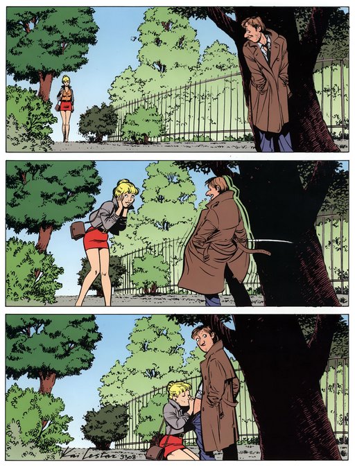 raincoat flasher gets a blowjob