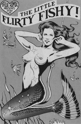 mermaid is bait on a hook
