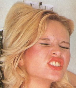 ginger lynn showing her o face