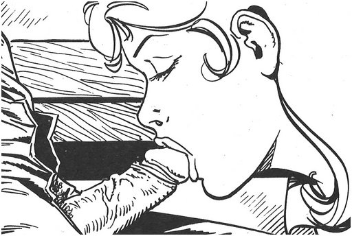 kissing the tip of his cock at the start of a blowjob