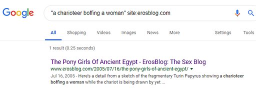google search result for charioteer boffing