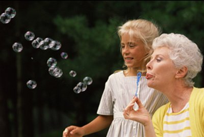 grandma blows