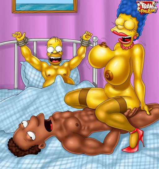 simpsons parody cuckold scene