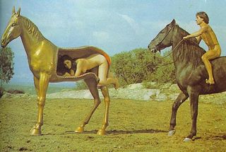 horsing around