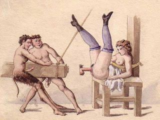 battering through her hymen with a battering ram
