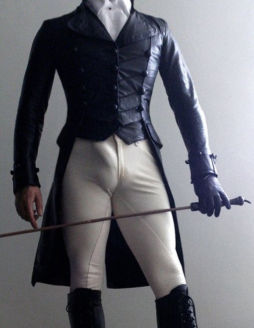 impatient dandy with a big dick and a riding crop