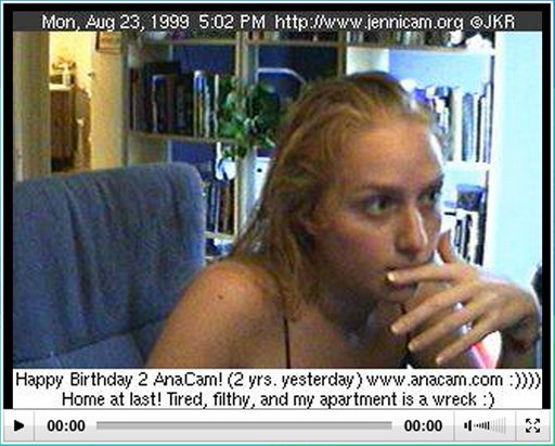 jennicam screenshot 1999