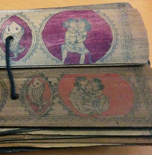 kama sutra palm leaf sex book