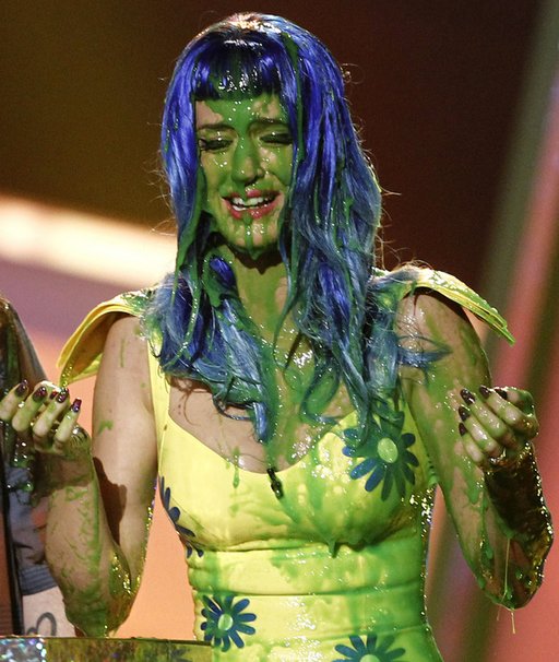 sploshing Katy Perry