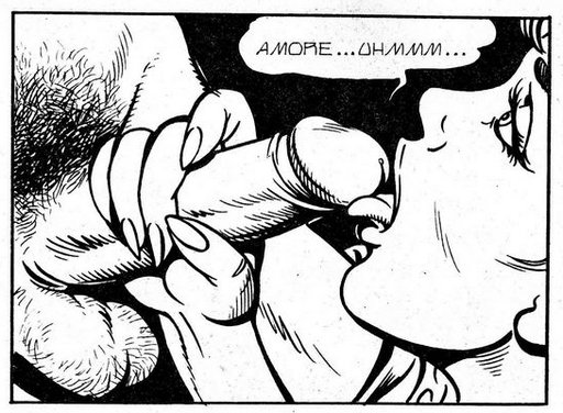 fumetti blowjob amore