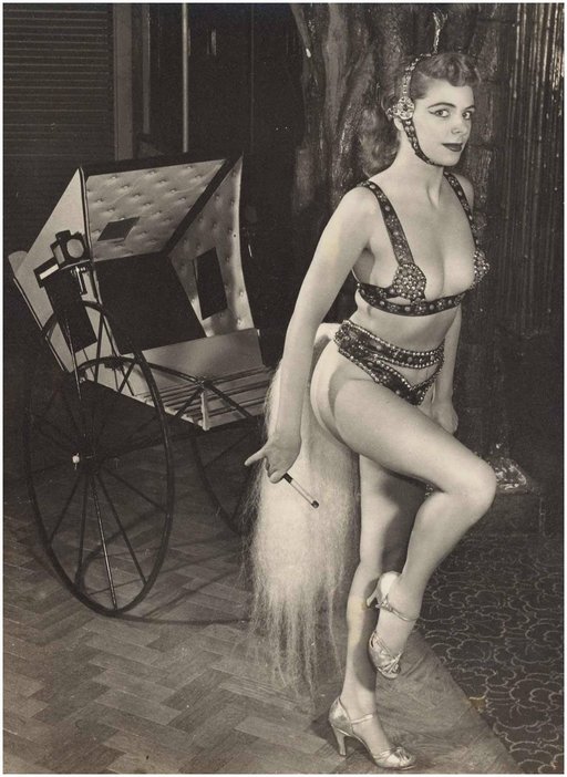 burlesque rickshaw ponygirl driver