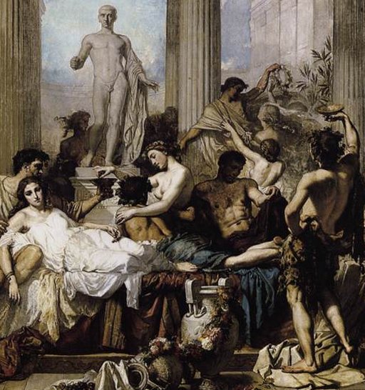 romans at an orgy