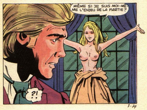 ta-da! Sandy is dropping her dress to show off her boobs half-naked and topless