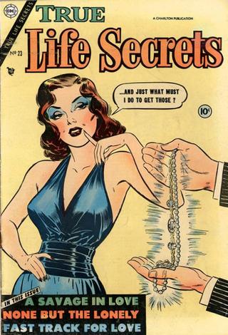 woman negotiating for a diamond necklace