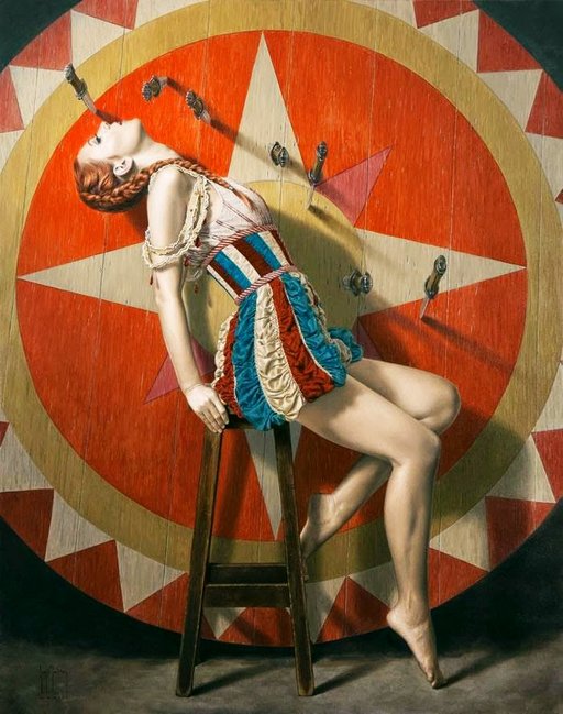 knife thrower's assistant