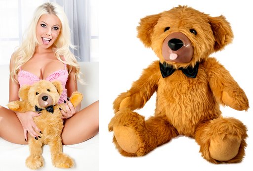 teddy love vibrating bear