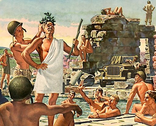 tank corps roman bath