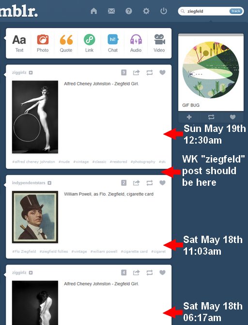 searching for a tagged post from adult-flagged tumblr blog