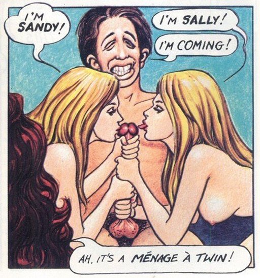 blowjob twins cartoon