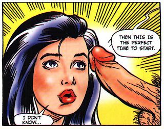 uncertain woman being convinced to suck a cock
