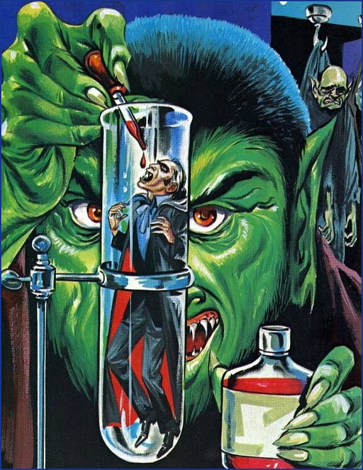 tube vampires artwork credit: cover art for August 1970 edition of Witches Tales magazine 