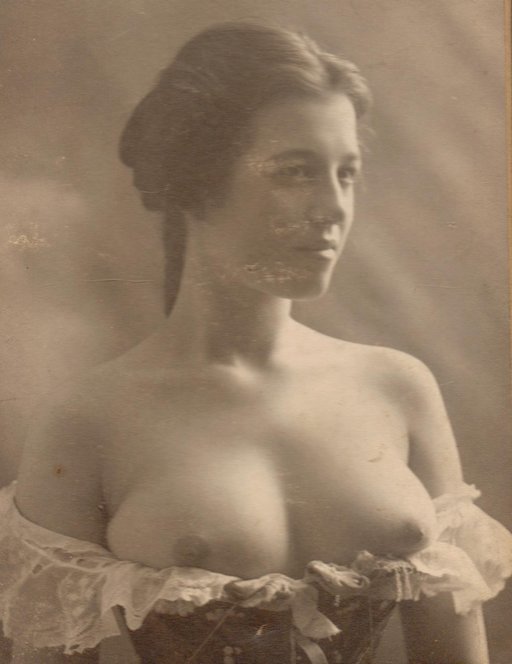 vintage bare breasts - pretty