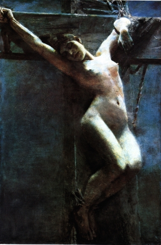 female crucified
