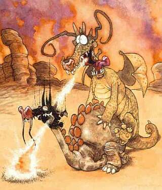 why dragons died out